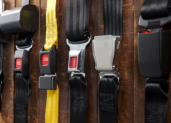 A solid piece of Seat Belt